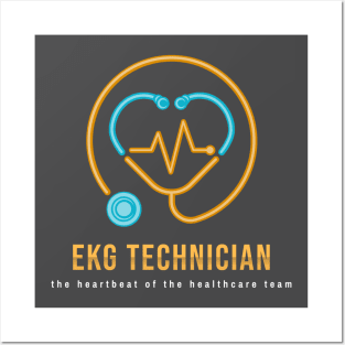 EKG Technician Posters and Art